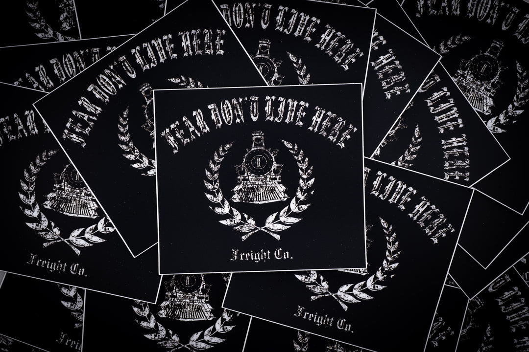 "FEAR DON'T LIVE HERE" Slap Sticker