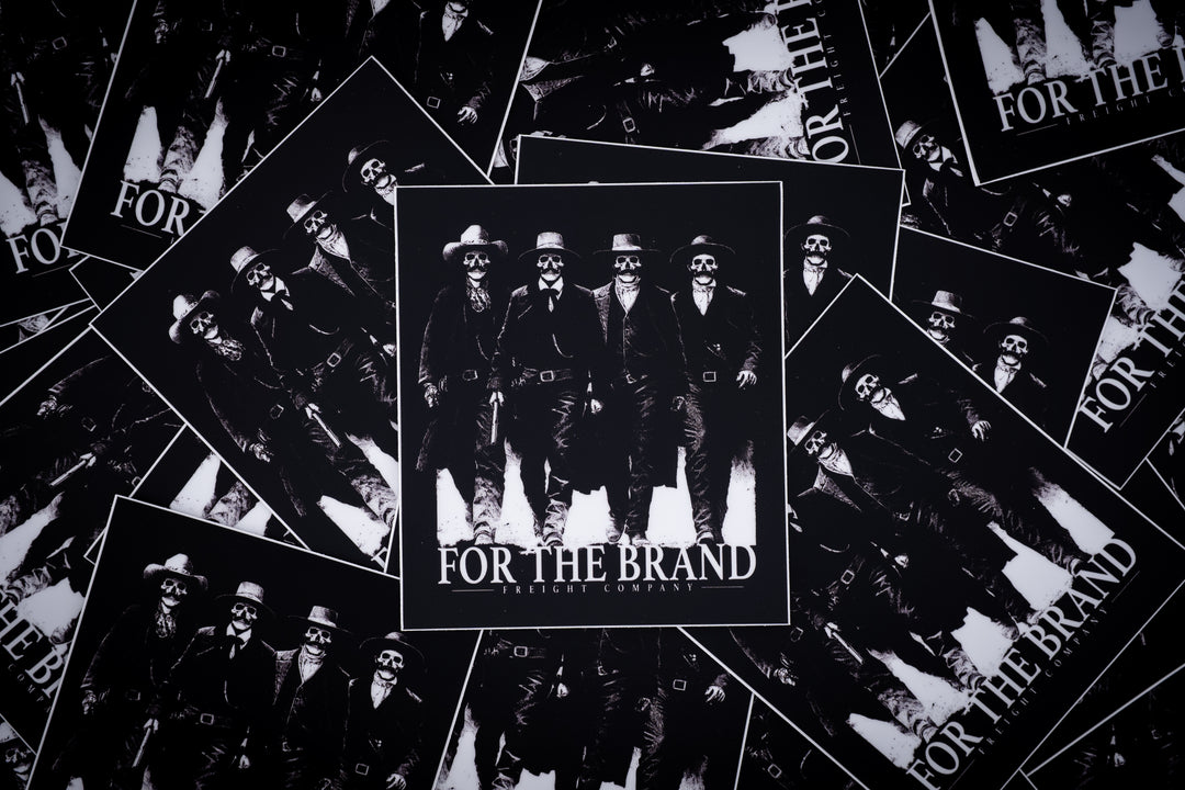 "FOR THE BRAND" Slap Sticker